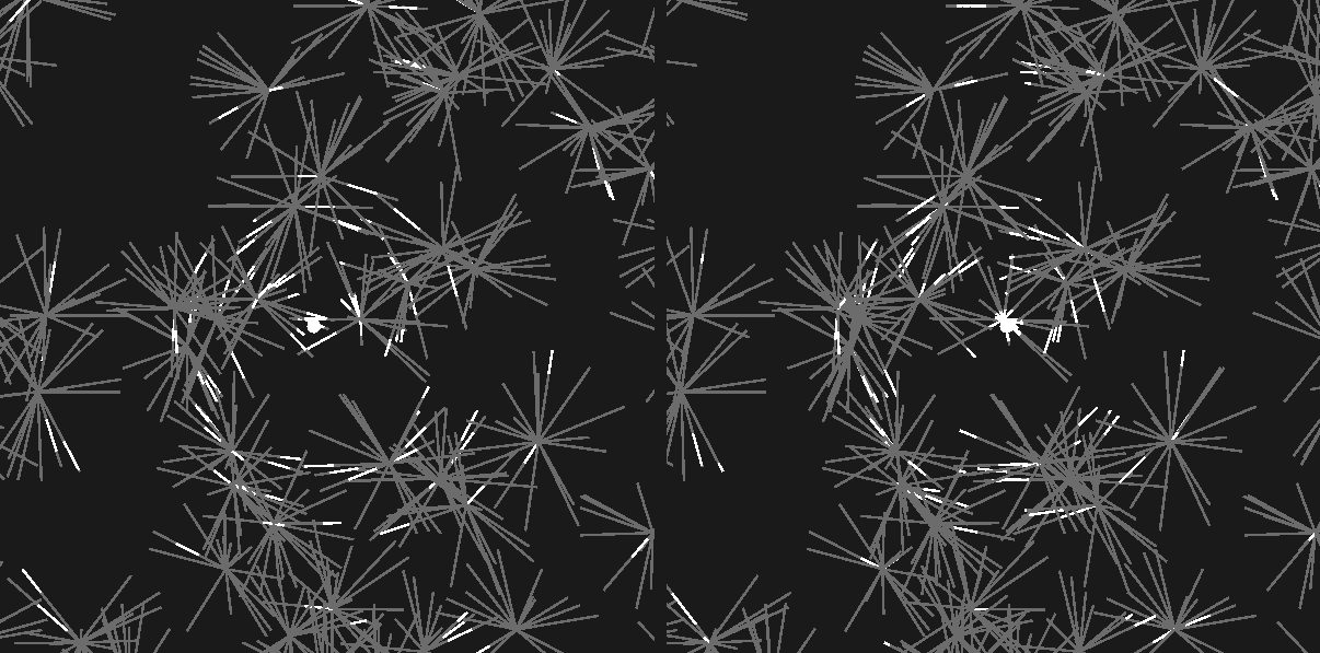 Lichtring Simulation stereo