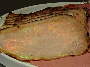 Schimmerndes Fleisch