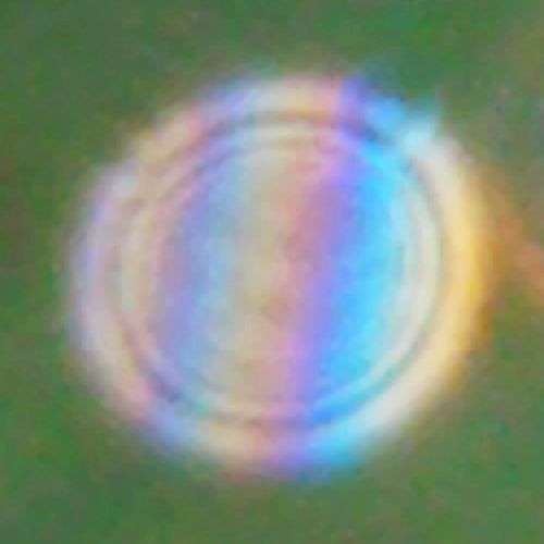 Regenbogen und Fresnelsche Beugung