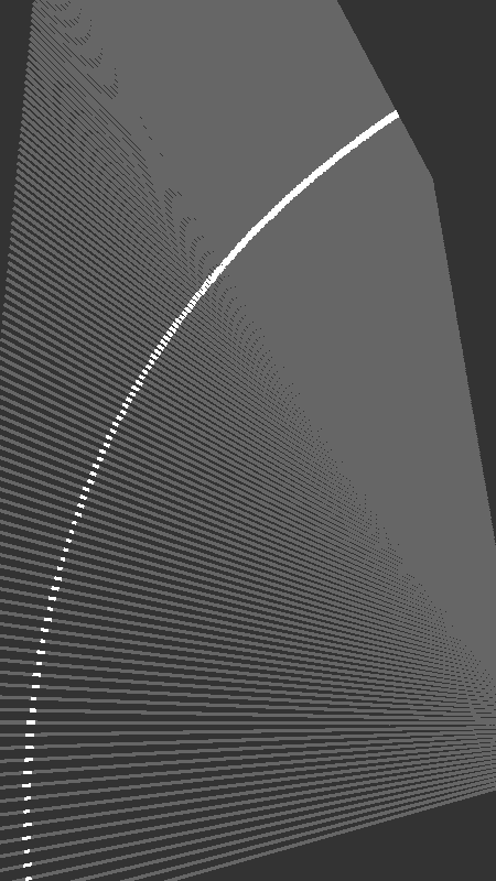 Simulation der Lichtbahn
